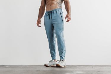 Nobull Men's Joggers Blue | Australia (GF3058)